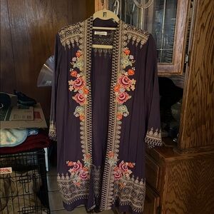 Paparazzi Floral Embroidered Jacket